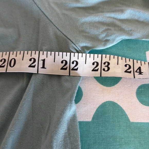 KORI AMERICA Green Long Sleeve Women's Tunic Top - Picture 7 of 9